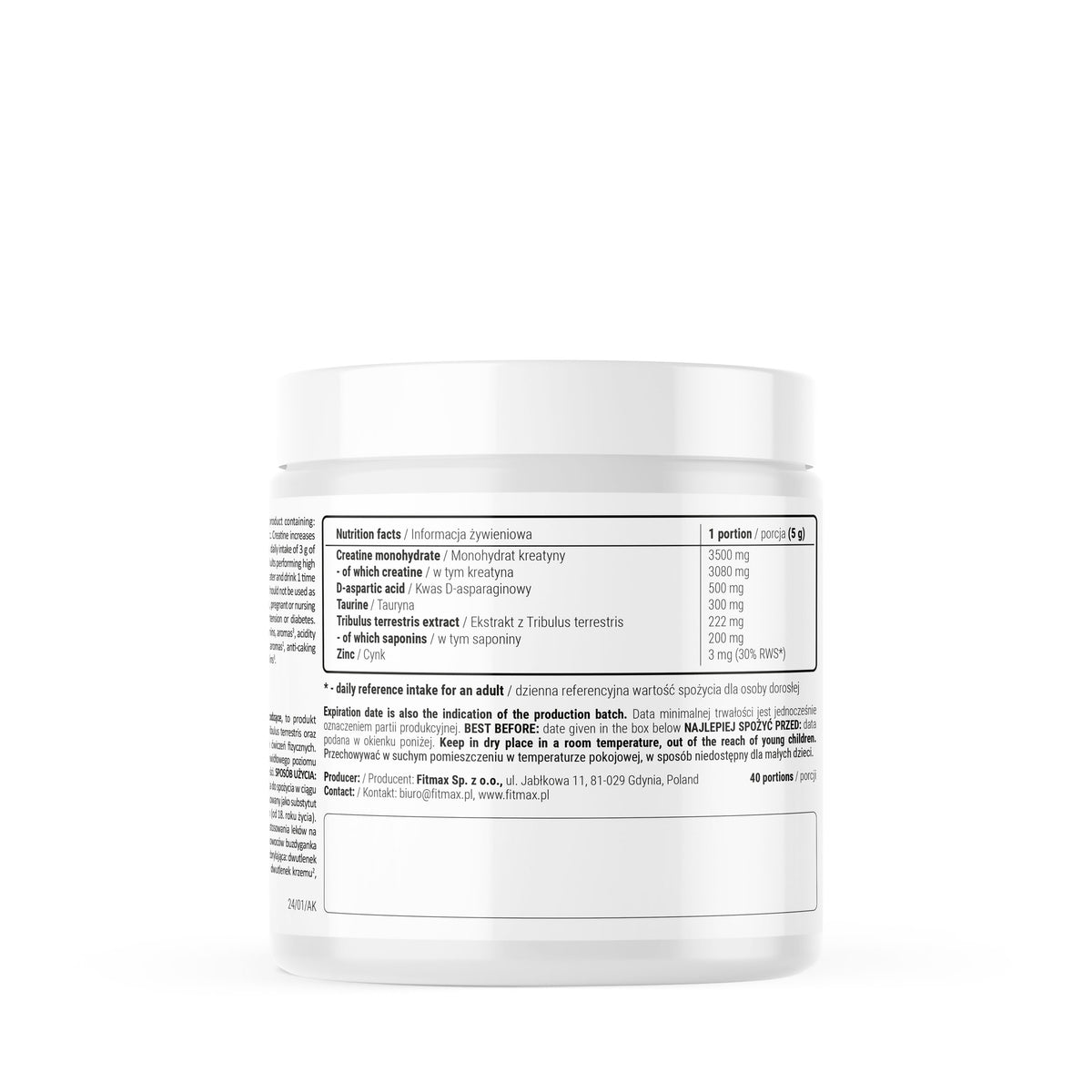 Testocrea Fitmax 200g MANGO Brand FitMax
