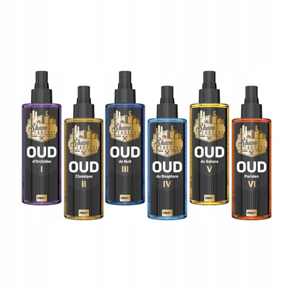 The Shave Factory OUD II Classique After Shave PERFUME After Shave Brand The Shave Factory
