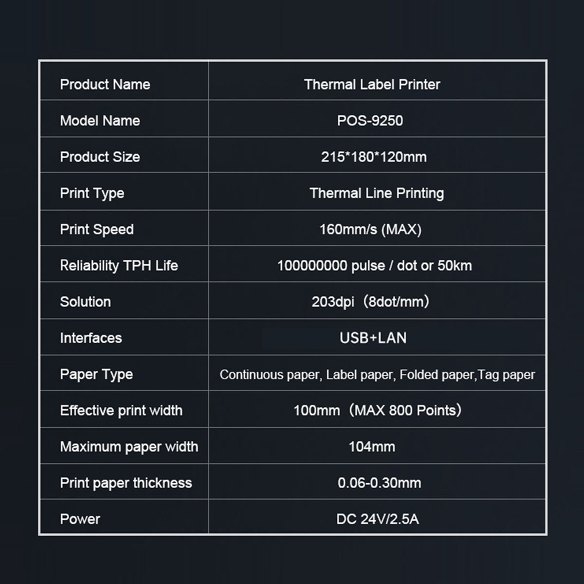 Thermal Label Printer for Computers for Label 4x6 \'\' C1 Printing technology other