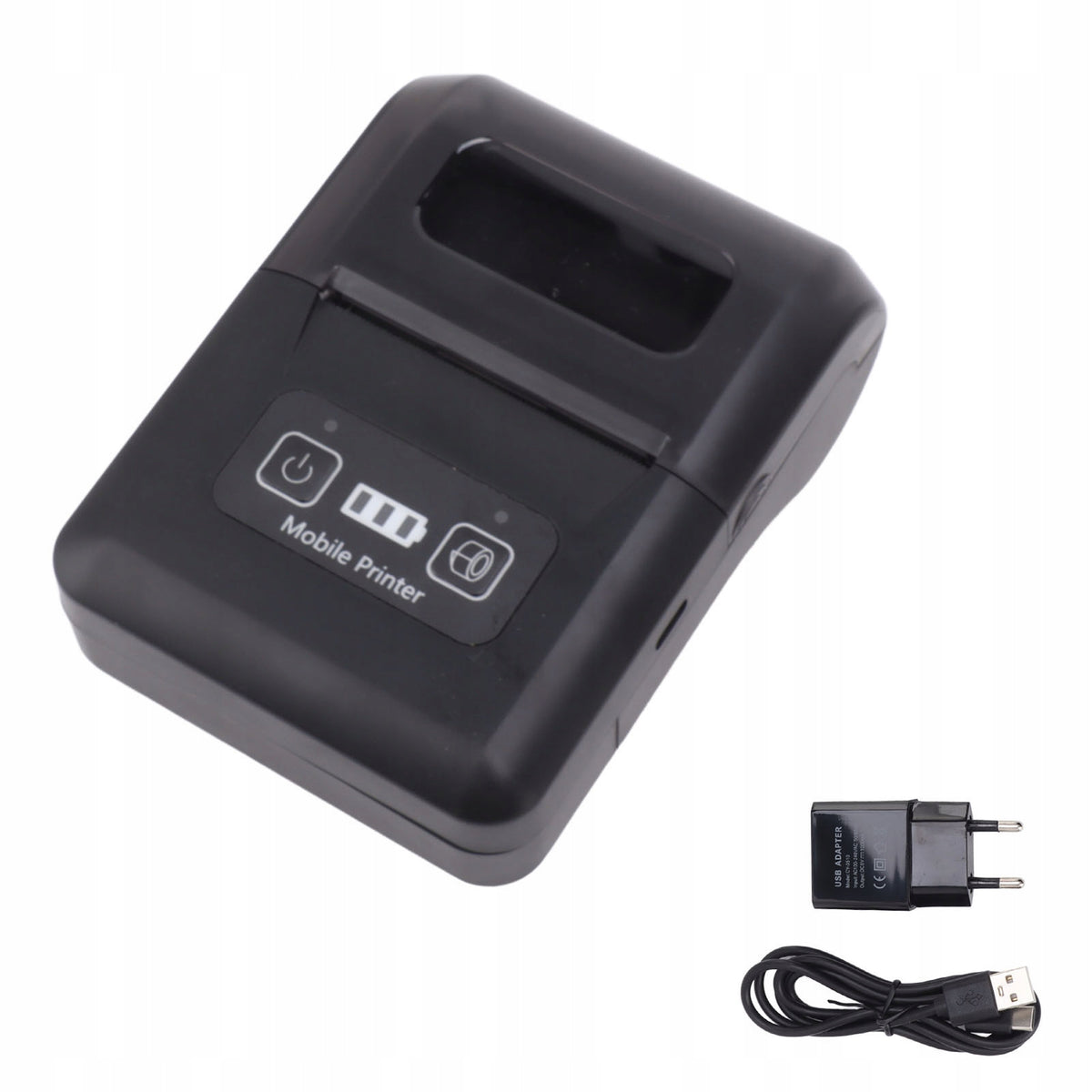 Thermal printer, compact ABS 203 dpi thermal printer with indicator