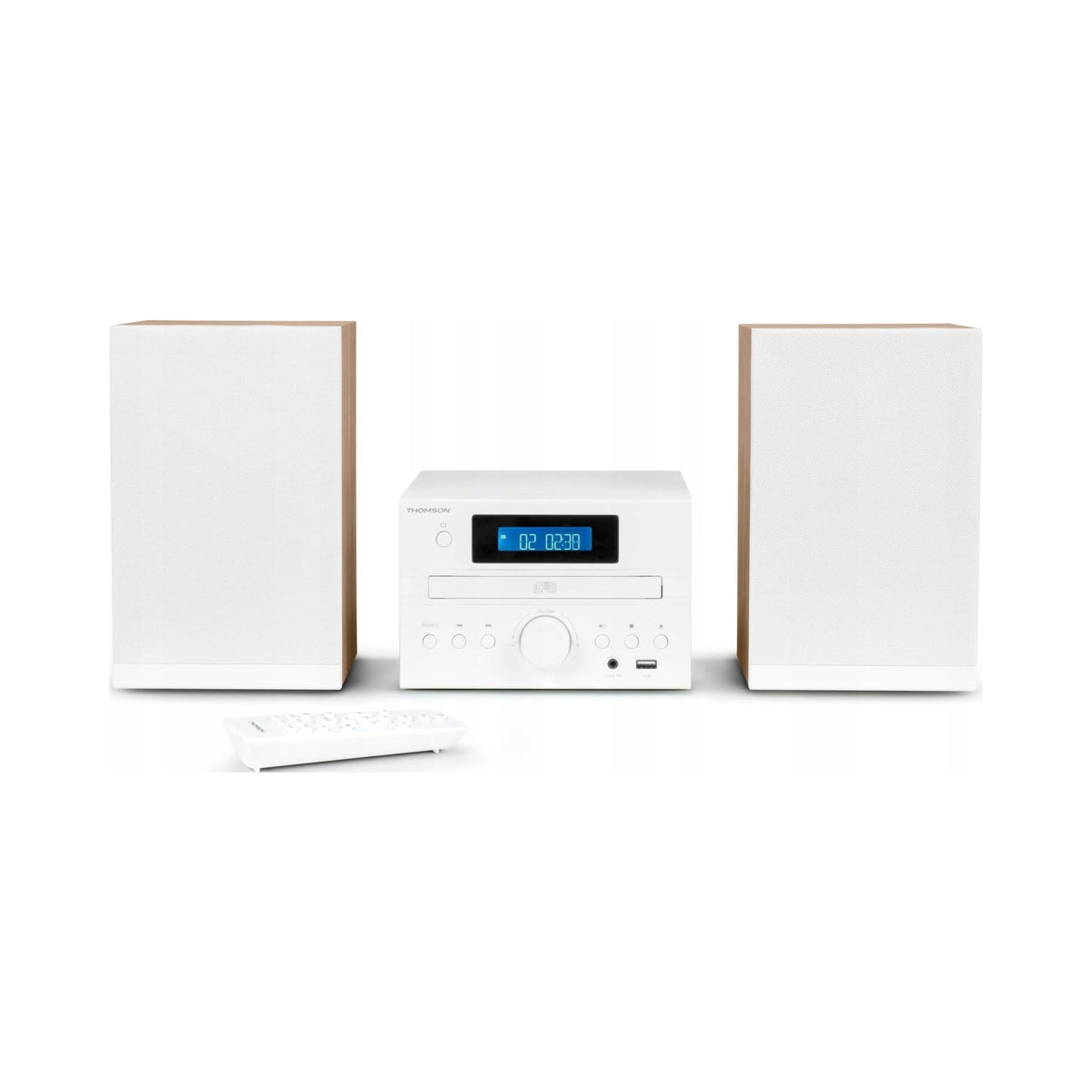 Thomson Mini Tower COSY Bluetooth Bass Boost CD FM Radio 50W White Packaging status original
