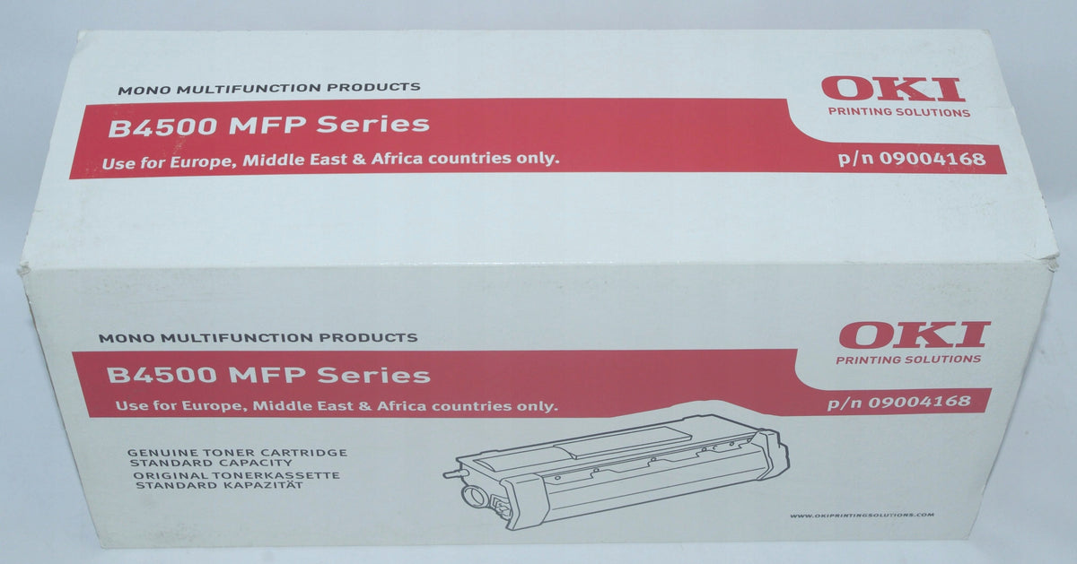 Toner 09004168 black OKI B4520 B4525