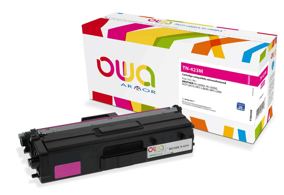 Toner Brother K18063OW červený (purpurový)