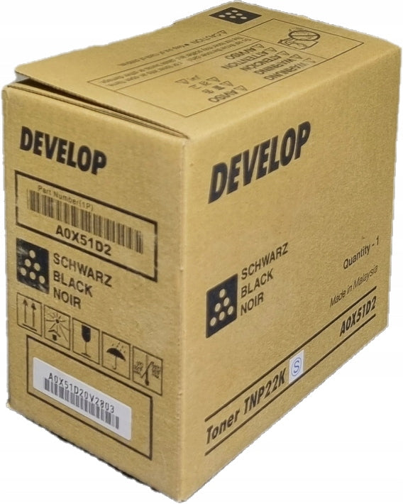 Toner Develop TNP-48 A5X01D0 černý (black) Color black