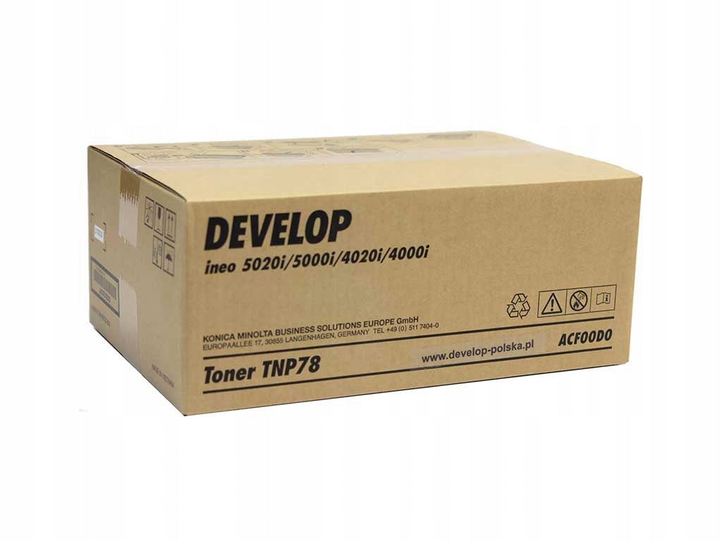 Toner Develop TNP78 ACF00D0 černý (black)