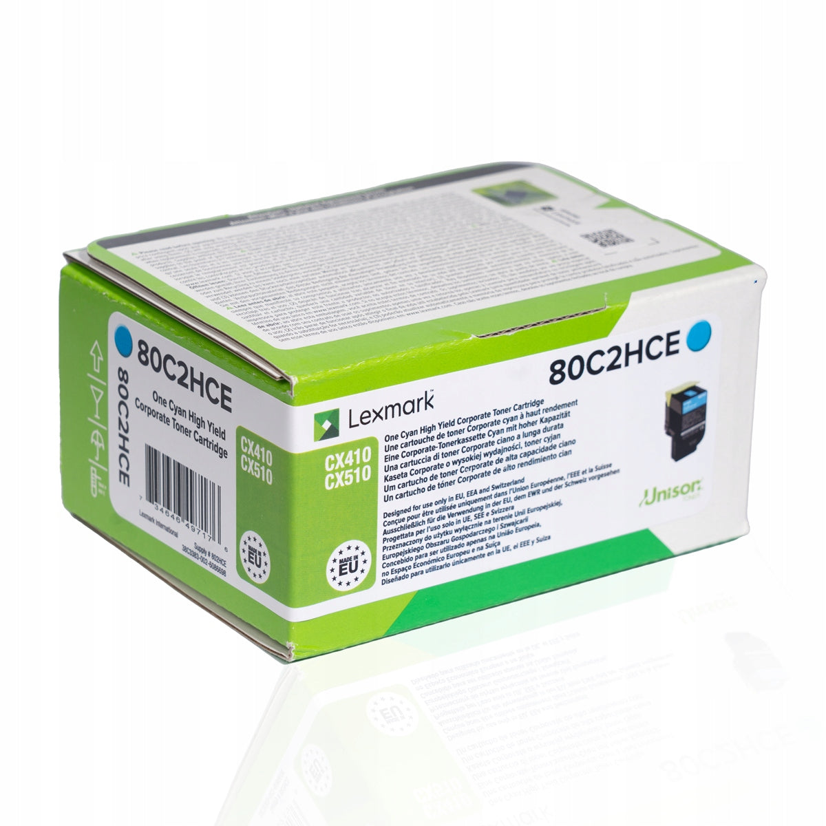 Toner Lexmark 80C2HCE blue (cyan)