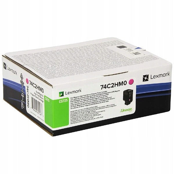 Toner Lexmark Original 74C2HM0 Magenta