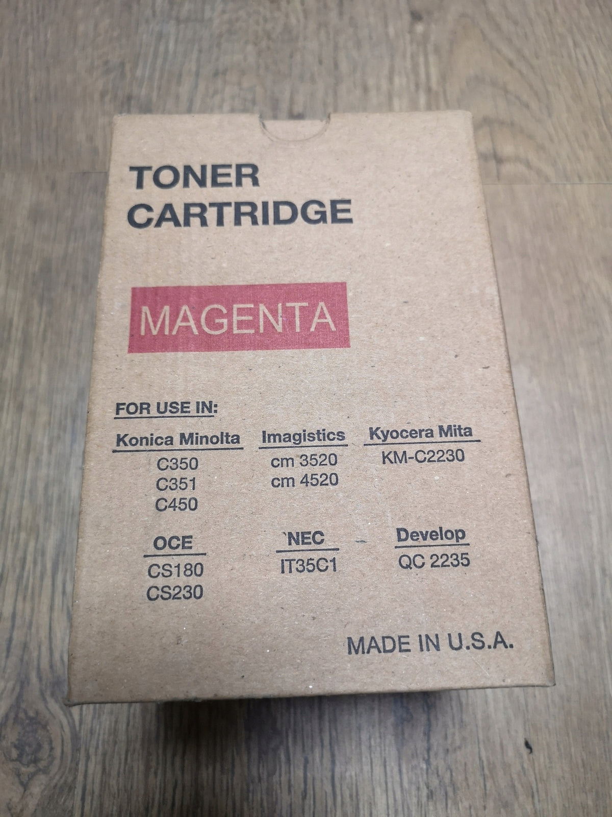 Toner MAGENTA Konica C350 Kyocera C2230 Develop