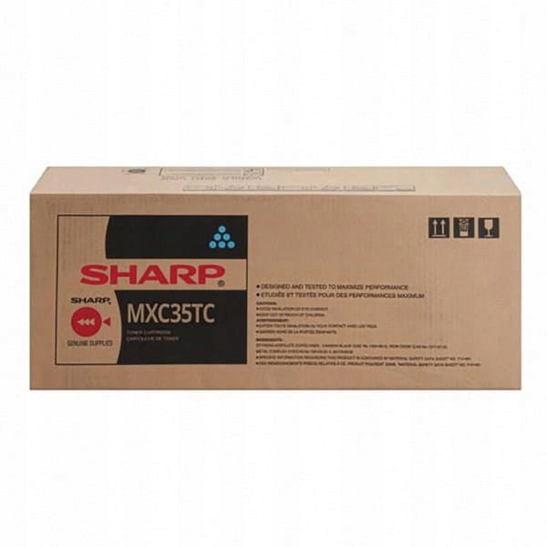 Toner Sharp MX-C35TC modrý (cyan)
