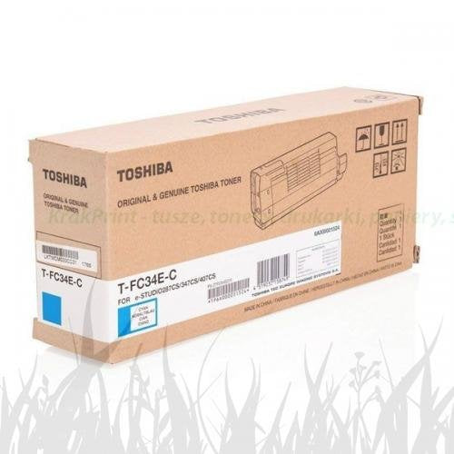 Toner Toshiba e-Studio 287 347 11 5k T-FC34EC 6A000001524 Cyan