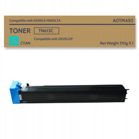 Toner cartridge CYAN TN613 Minolta C452 C552 C652 Oryg