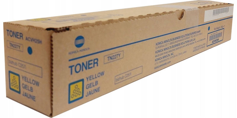 Toner cartridge Konica Minolta TN-227 Yellow c257i ACVH250