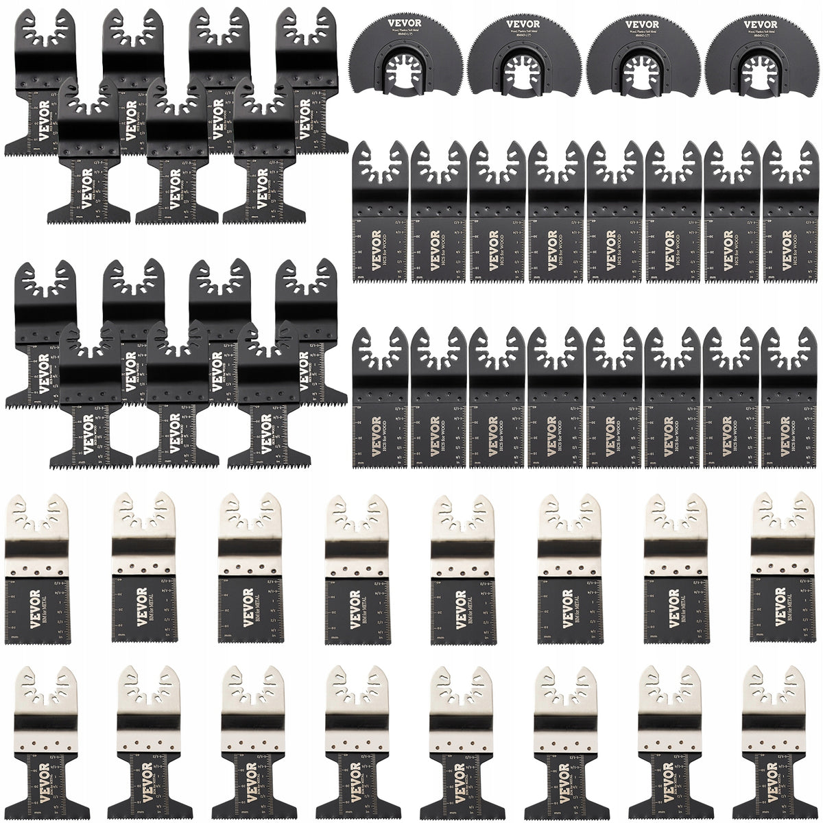 Tool Saw Blades 50Pcs Multifunctional HCS+ Stainless Steel