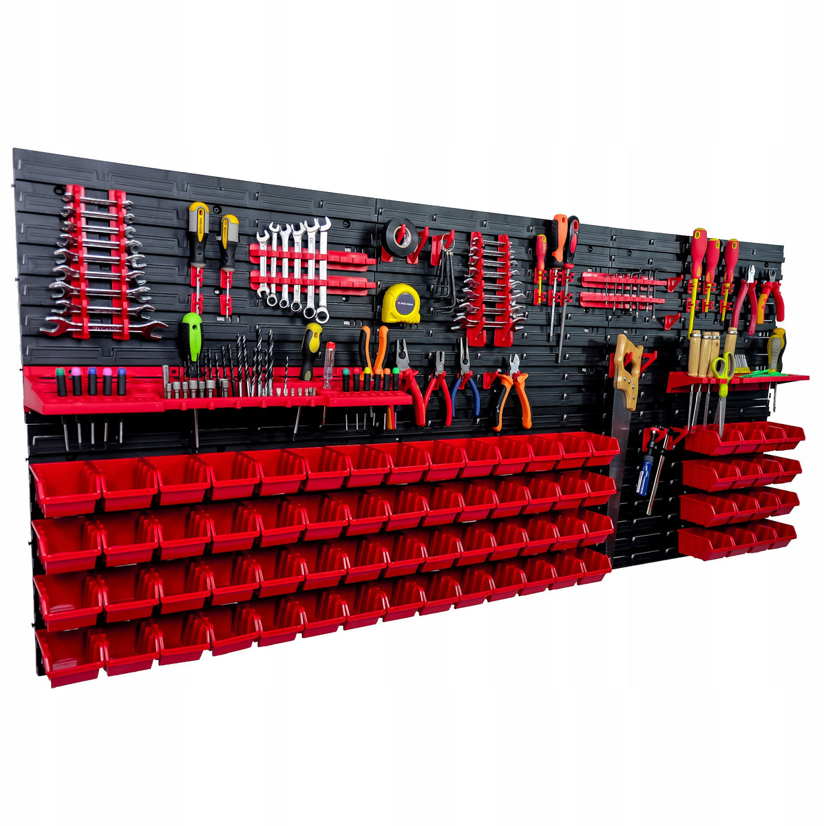 Tool board 172x78 cm | 72 Cuvettes | wall