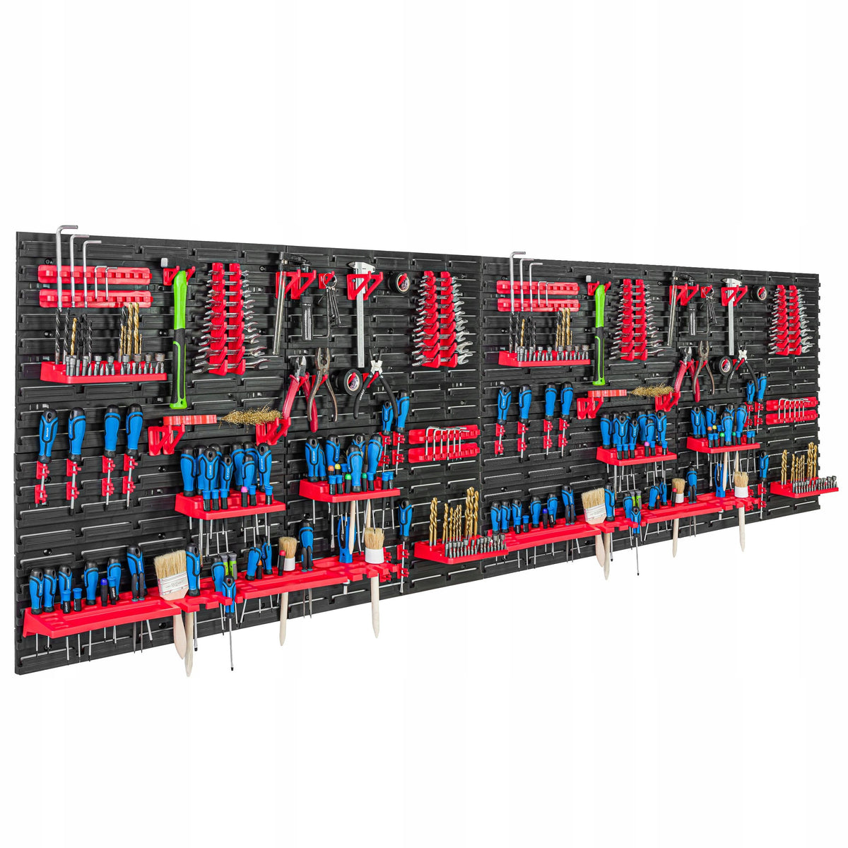 Tool board 230x78 cm workshop garage bookcase