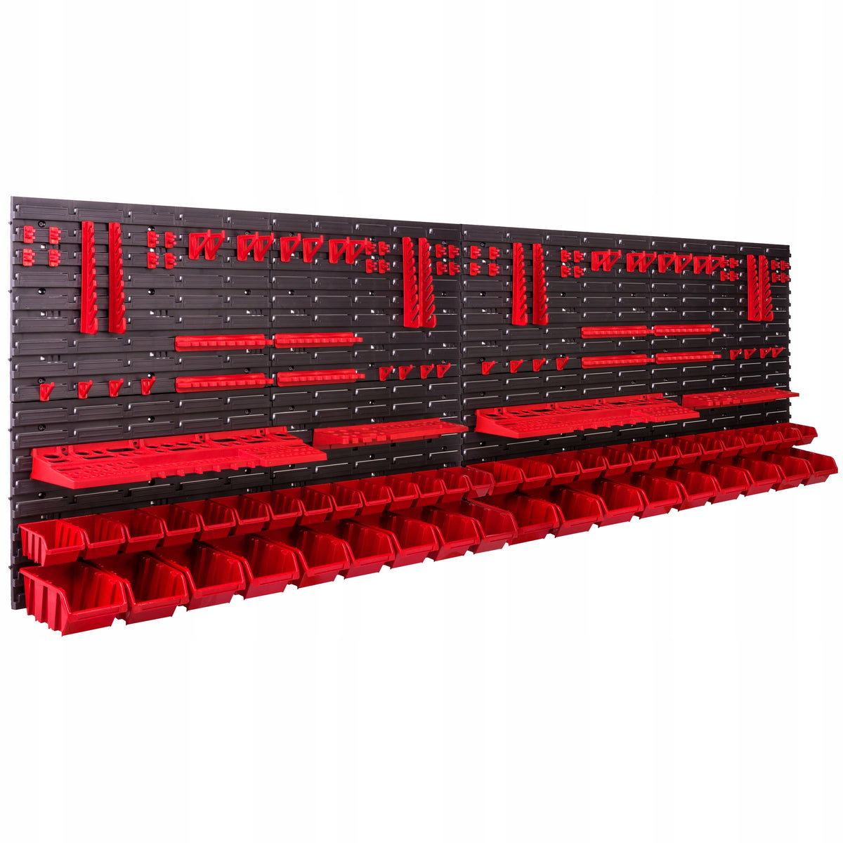 Tool board 46 cuvettes hooks handles 230x78 cm wall workshop Brand Botle