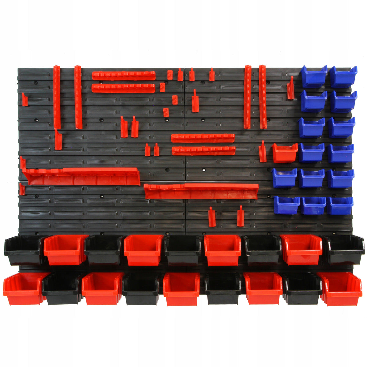 Tool workshop board 115x78 cm wall 33 cuvettes hooks handles