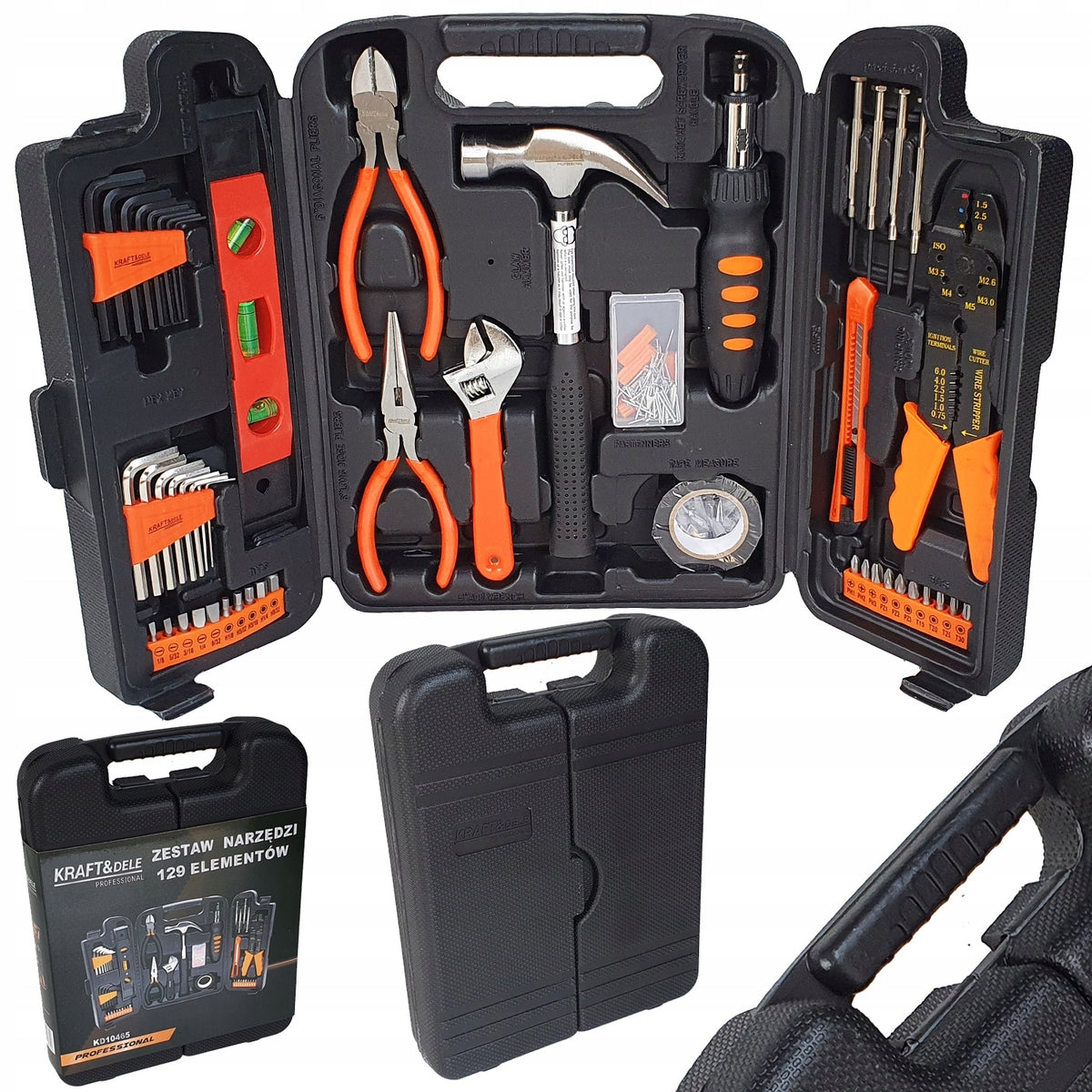 Toolbox Kraft&Dele 129 el.