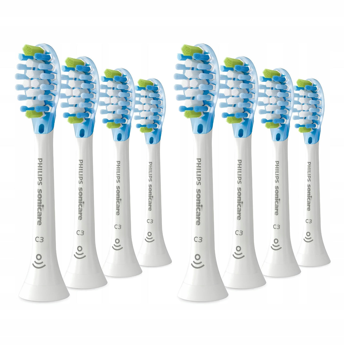 Toothbrush Tips Philips Sonicare C3 Premium Plaque Control 8 Pieces Manufacturer code HX9048/87