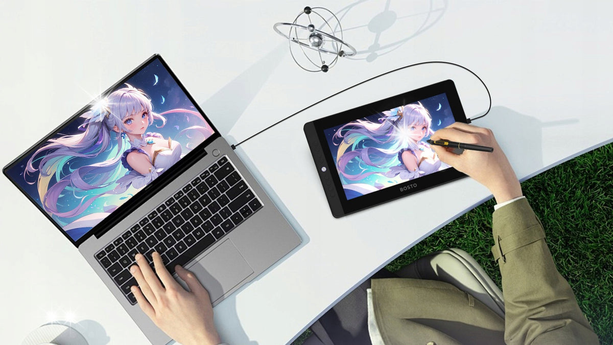 Touch Graphics Tablet for Design BOSTO Movsketch 13 Screen