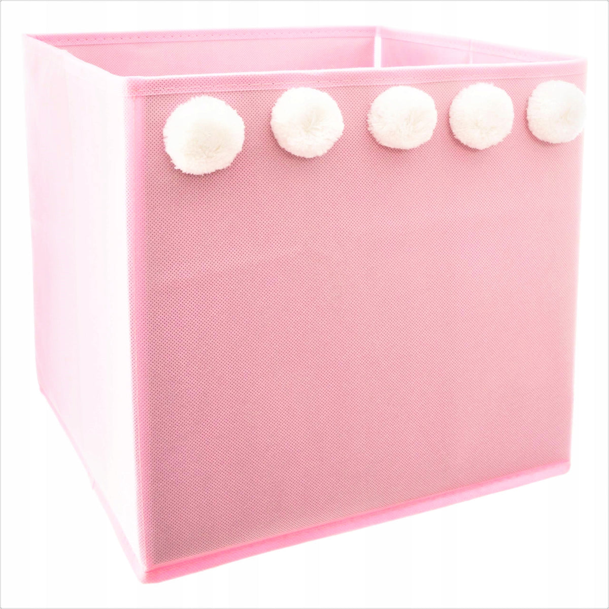 Toy basket Atmosphera for kids 29 x 29 cm shades of pink