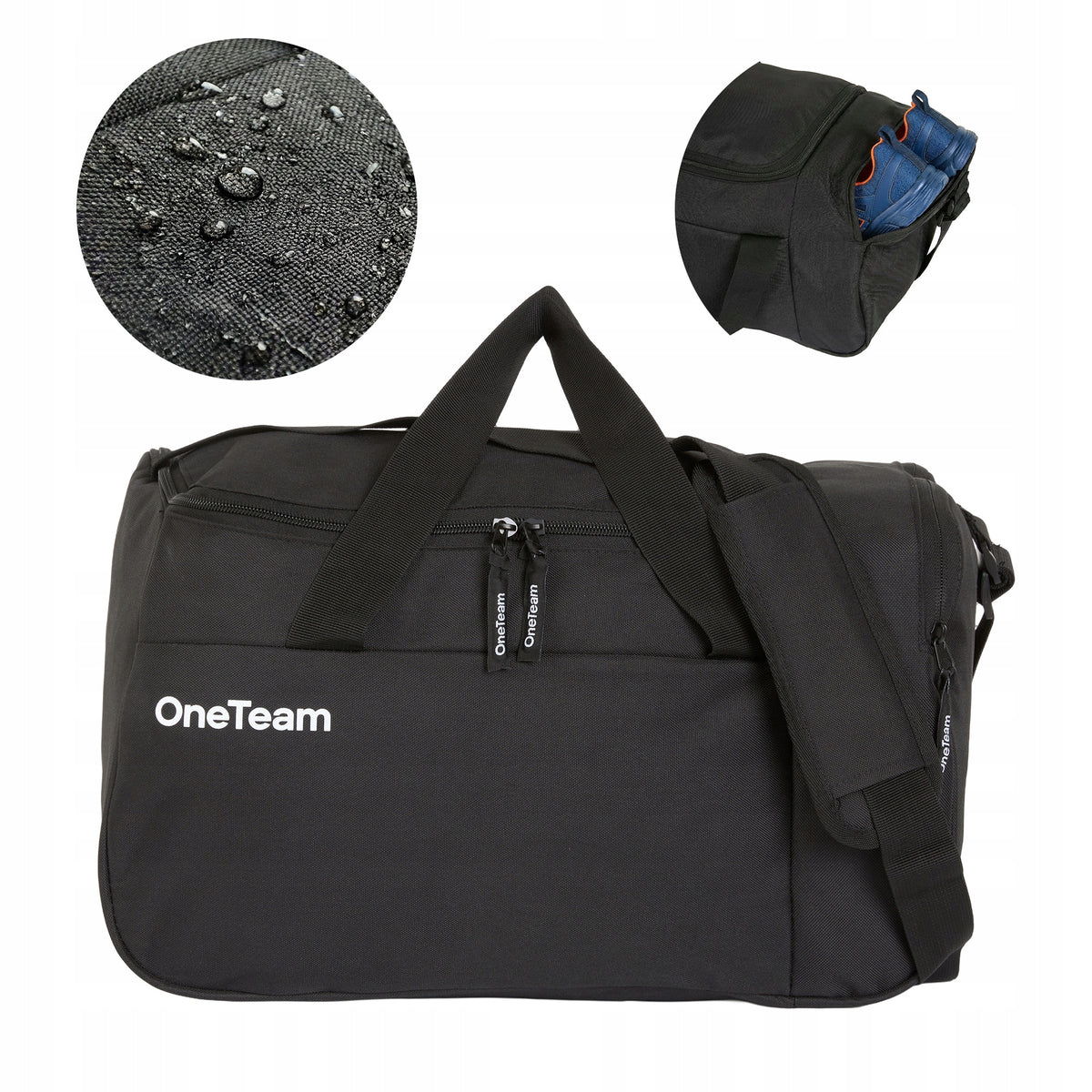 Training bag OneTeam Passa 26 l black SPARE HANDY FUNCTIONAL