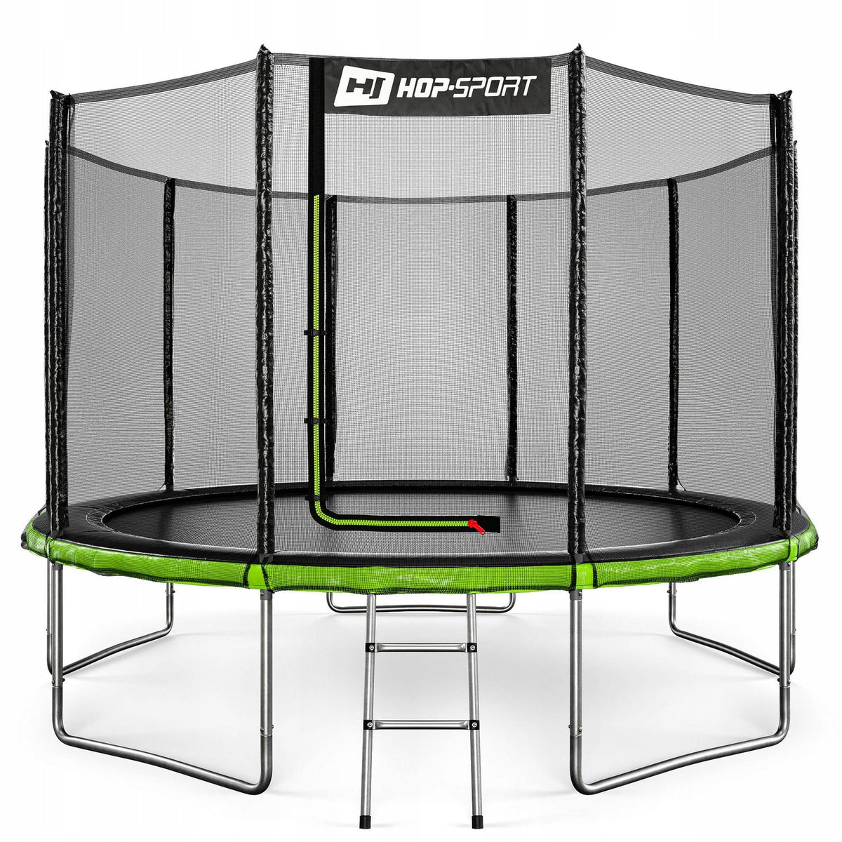 Trampoline 12ft Garden 366cm With Outdoor Mesh Large Ladder For Kids