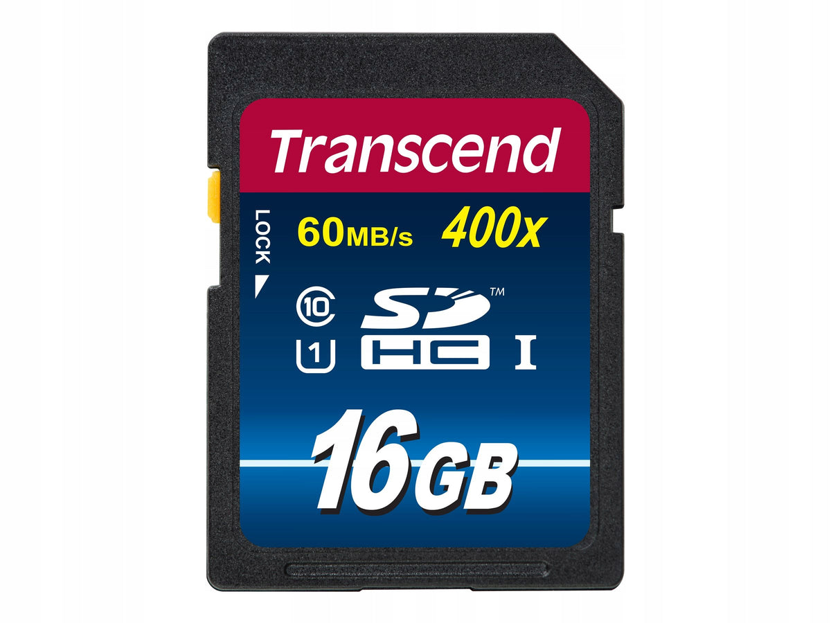 Transcend TS16GSDU1 SDHC 16 GB Class 10 UHS-I memory card