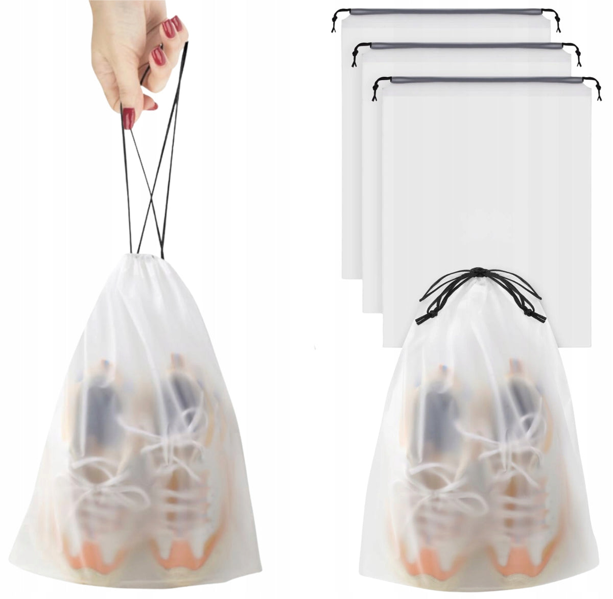 Travel Bags For Shoes Clothes For Suitcase Bags Large Drawstring 3