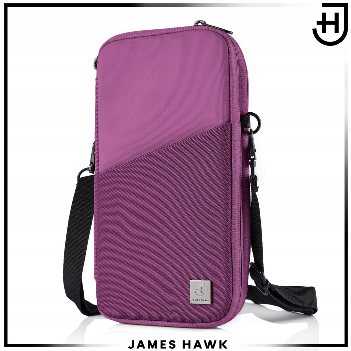 Travel Organizer for Documents Electronics RFID James Hawk Pouch Packaging status original