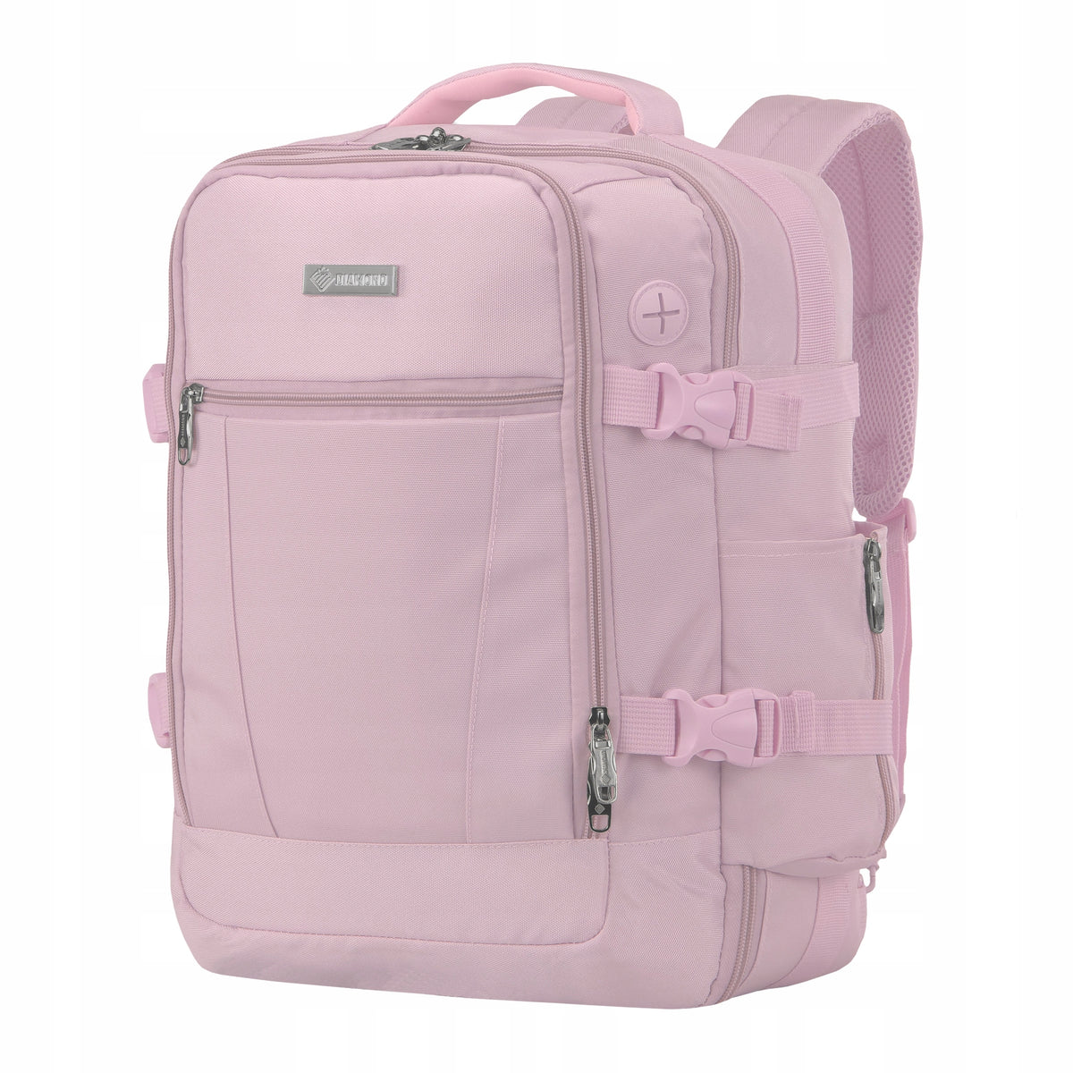 Travel backpack 40x30x20 for airplane 2in1 RYANAIR carry-on luggage DIAMOND