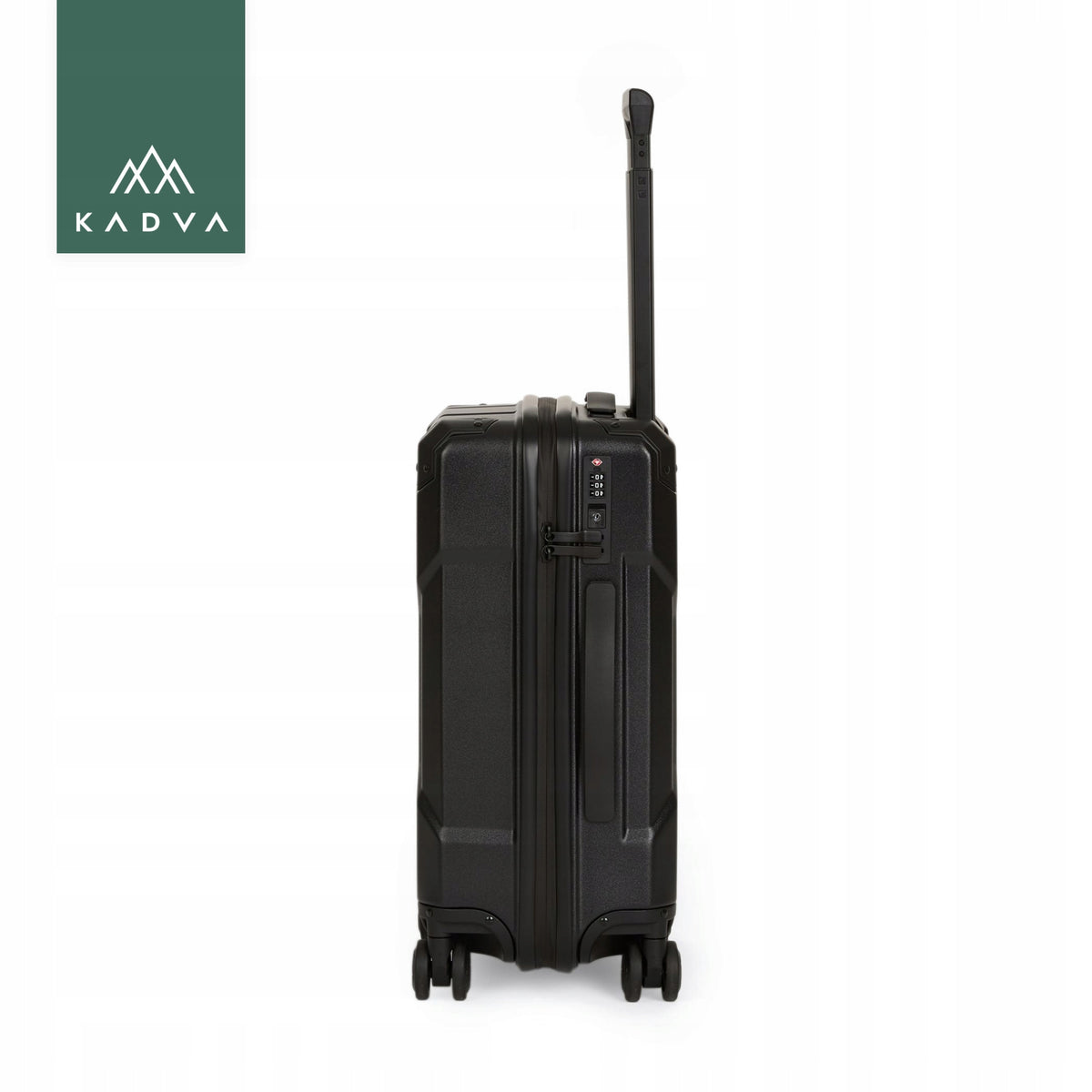 Travel case KADVA Roca 41 l black ON PEGS LUGGAGE SMALL FOR ABS CIPHER Packaging status original