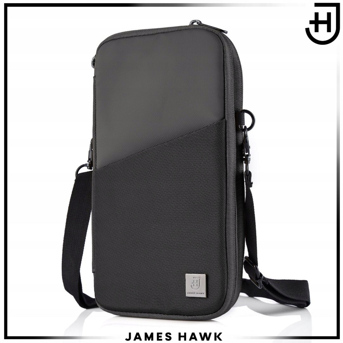 Travel organizer for documents electronics RFID James Hawk pouch Packaging status original