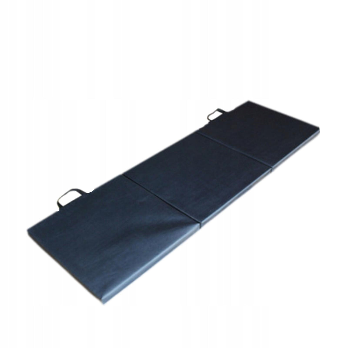 Tri Fold Folding Exercise Mat Portable Cardio Training Stretch Mat Black Color black