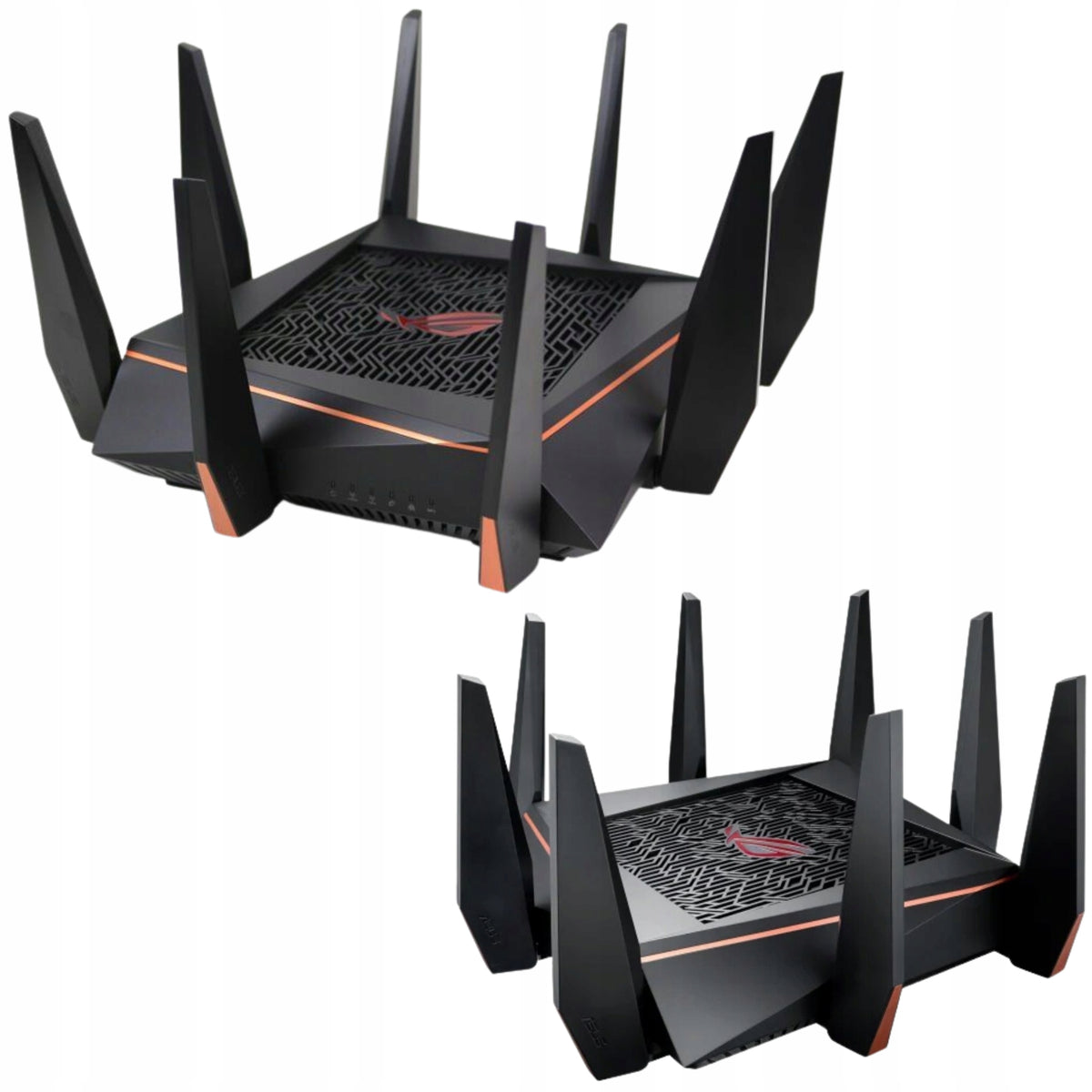 Tri-band router ASUS GT-AC5300 802.11ac (Wi-Fi 5) Range approx.210m²