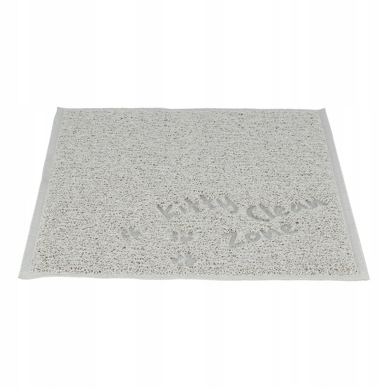 Trixie Cat litter box mat PVC light grey 37x45cm