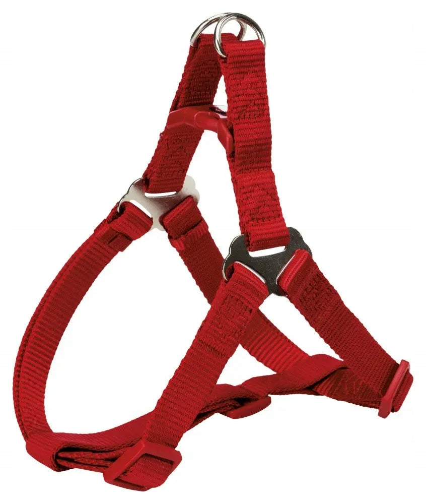 Trixie - Harness Premium One Touch L red