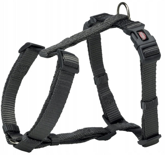 Trixie PREMIUM Dog Harness S-M; Graphite
