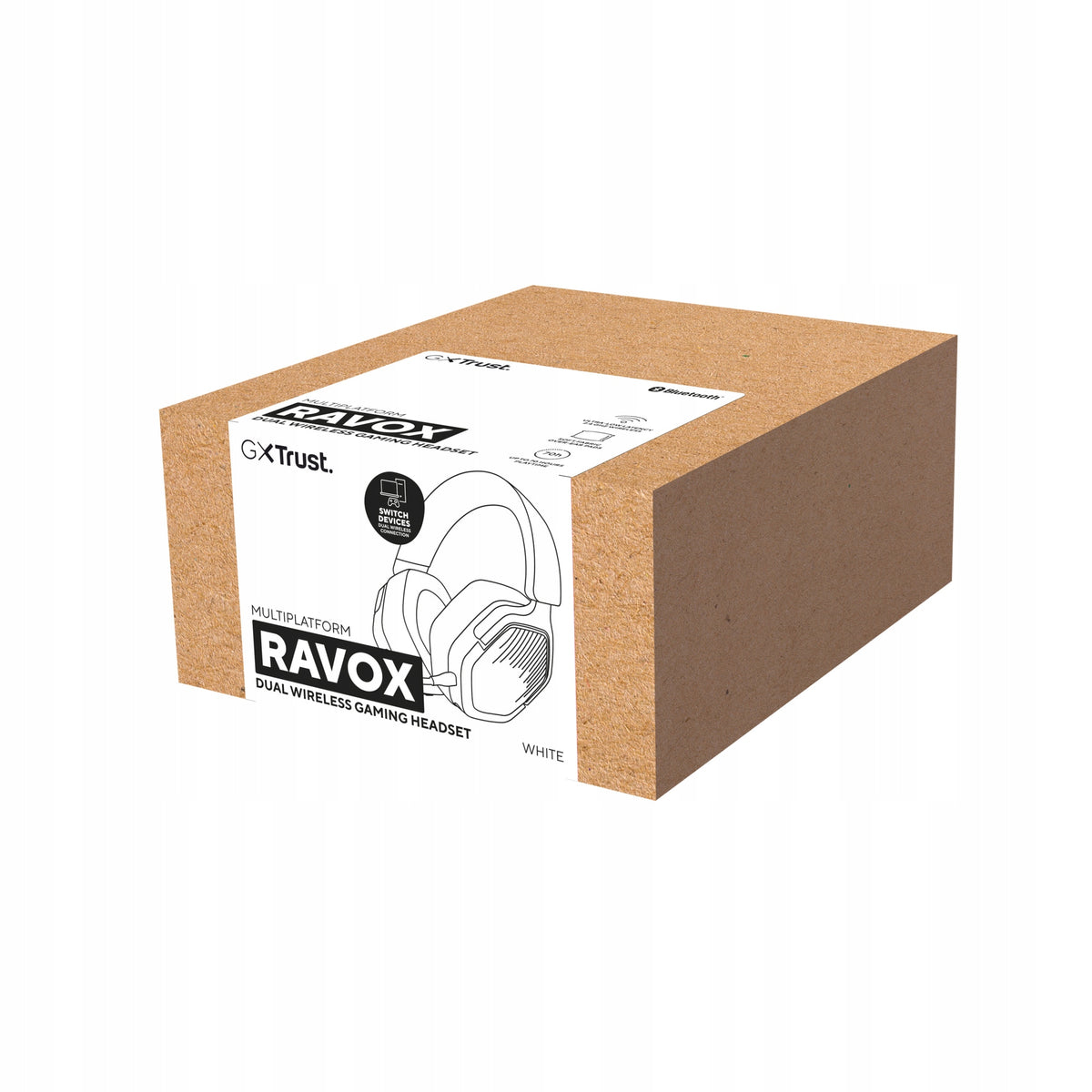 Trust GXT 1493 Ravox Wireless Over-Ear Headphones Manufacturer code 25625