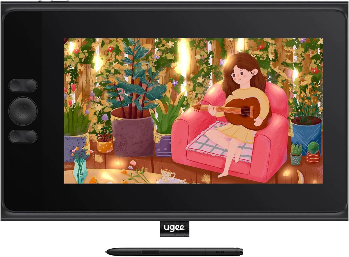 UGEE UE12 Graphics Tablet Screen 11,6″ FHD 124% sRGB 8192 USB-C