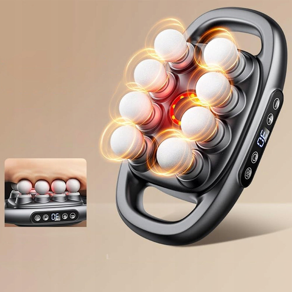 ULTRASONIC MASSAGER 8 SOCKETS 30 SPEEDS PORTABLE EASY TO USE Packaging status original