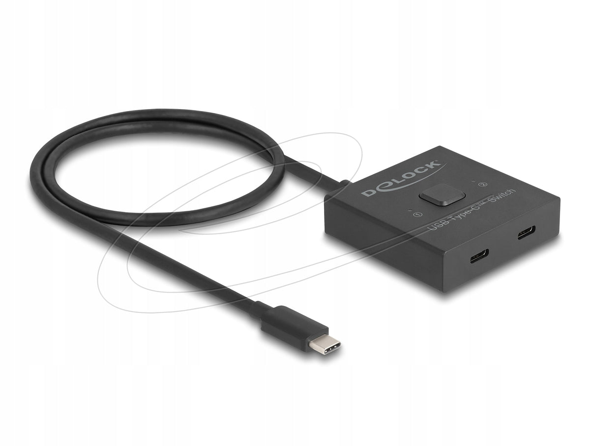 USB 10 Gbps USB Type-C 2 to 1 Two-Way Switch 8K Delock 18911 Packaging status original