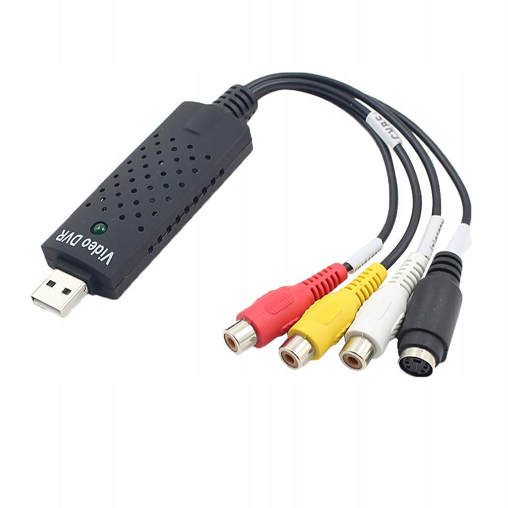 USB 2.0 Capture Card Video TV DVD VHS Audio Adapter Converter for PC