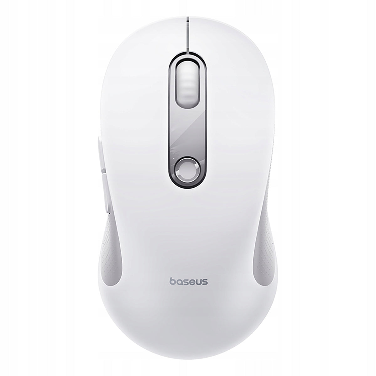 USB 2.4GHz Wireless Mouse Ergonomic White for Computer