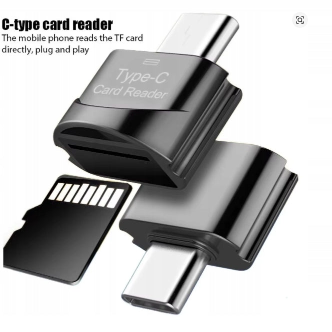USB 3.0 Type-C Card Reader for SMARTPHONE TF Memory Card Adapter Packaging status original