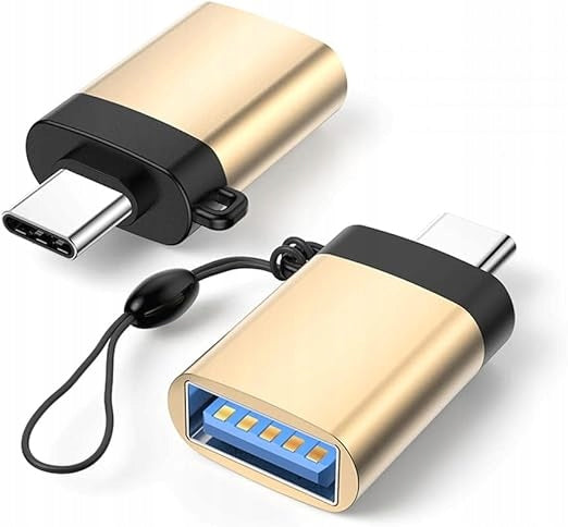 USB 3.0 to Type-C OTG adapter fast data transfer Gold