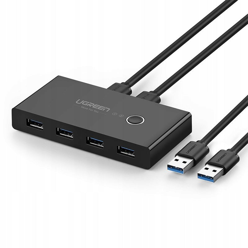 USB 3.2 Gen 1 5 Gbps Switch 4 Ports Ugreen for 2 Computers