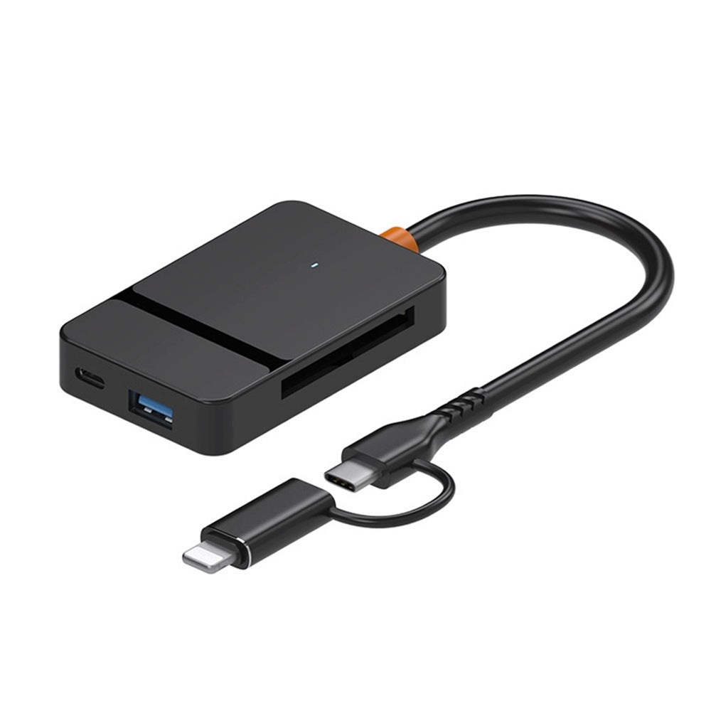 USB-A Memory Card Reader USB-C SD/TF/CF/MS, 5Gb/s High Speed Data Transfer