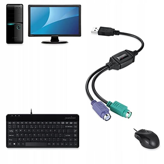 USB Adapter for Keyboards and Mice with PS2 Interface Manufacturer code 70p-56