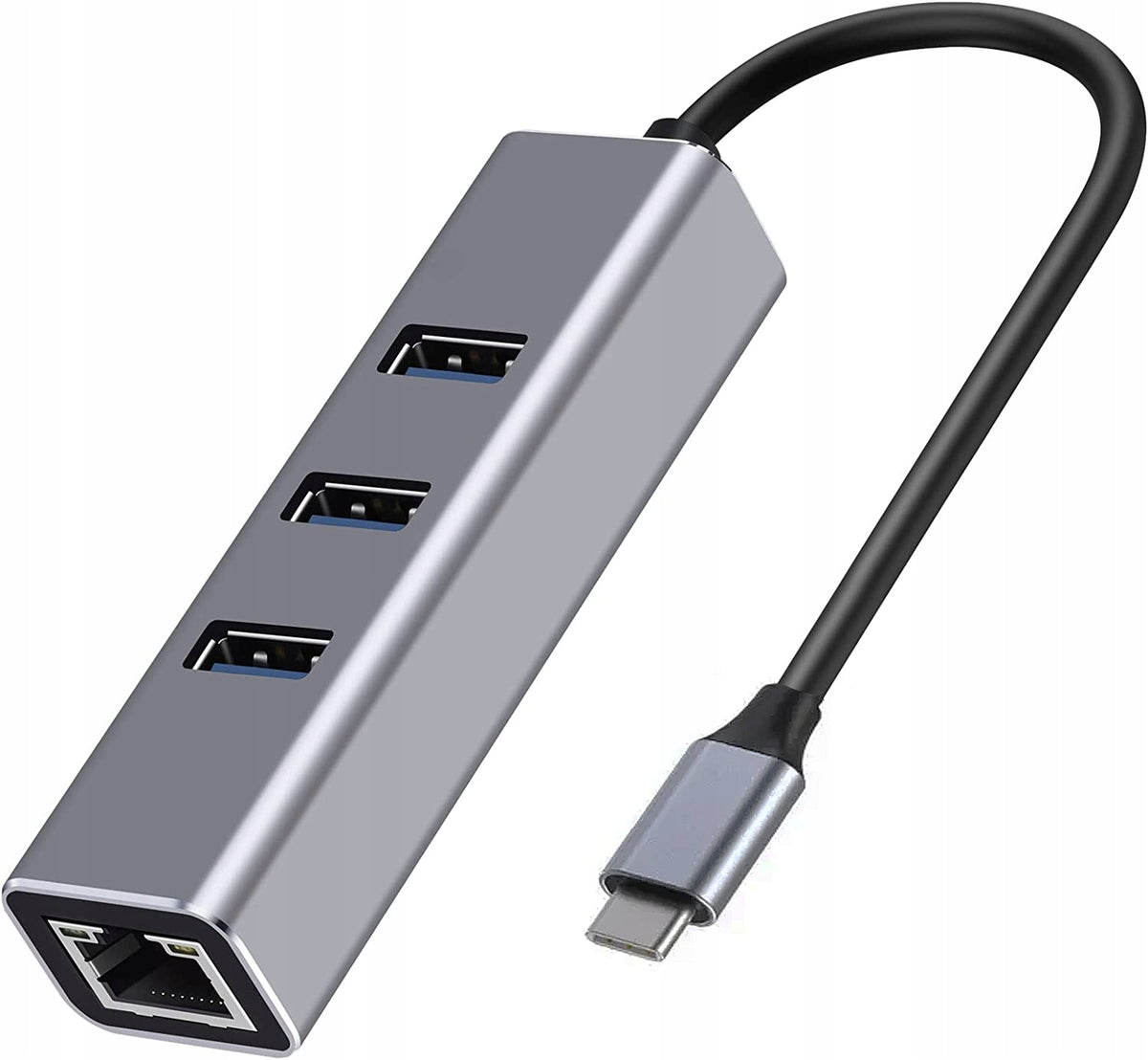 USB C 3.1 HUB ADAPTER Network Card for RJ45 Gigabit Ethernet 3x USB 3.0